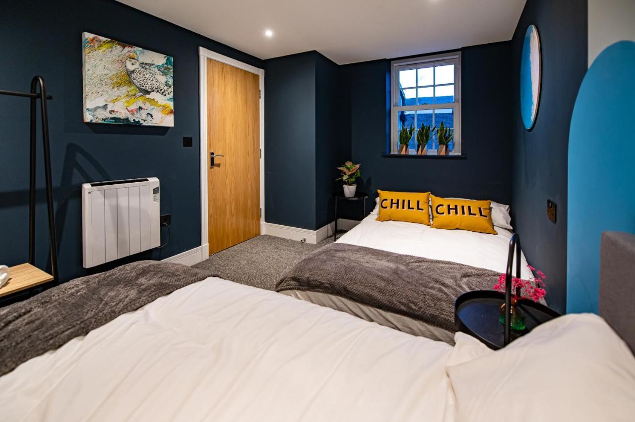 The Nest - Luxury 16 Person Apt W Jacuzzi & Parking Blackpool Luaran gambar